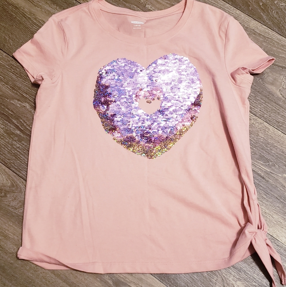 Old Navy Girls Sequin Top